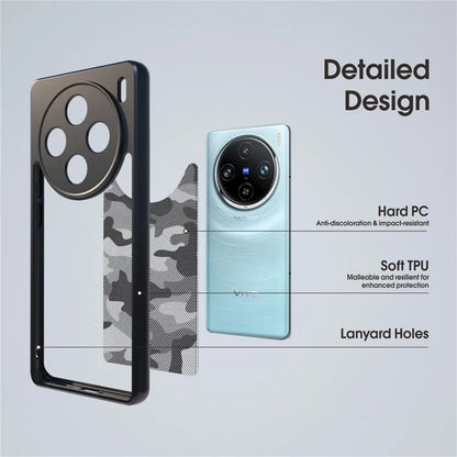 IBMRS For vivo X100 Pro 5G Cell Phone Case TPU+PC Anti-scratch Cover