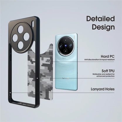 IBMRS For vivo X100 Pro 5G Cell Phone Case TPU+PC Anti-scratch Cover