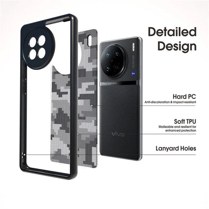 IBMRS For vivo X90 Pro 5G Case Drop-proof TPU+PC Protective Shell