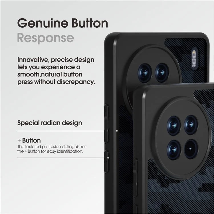 IBMRS For vivo X90 Pro 5G Case Drop-proof TPU+PC Protective Shell