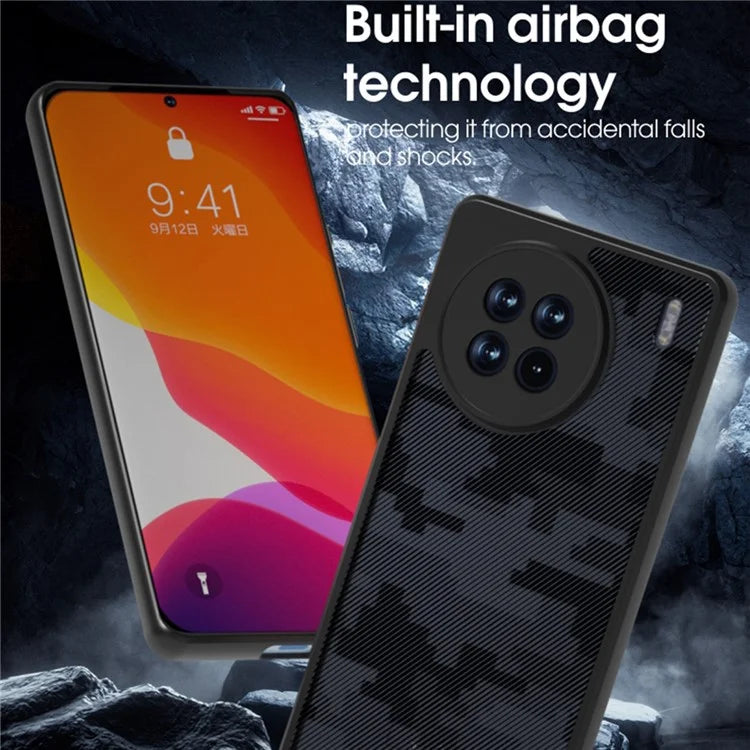 IBMRS For vivo X90 Pro 5G Case Drop-proof TPU+PC Protective Shell