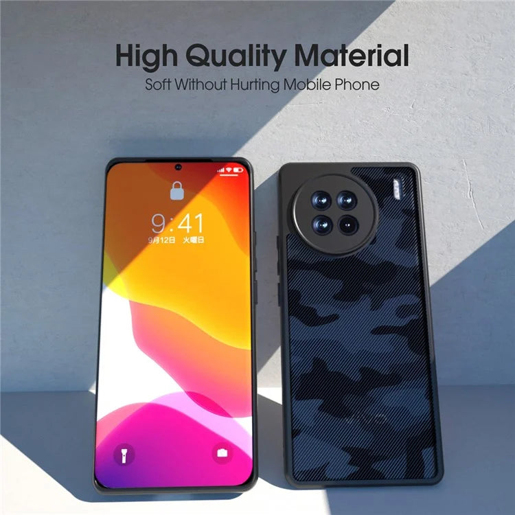IBMRS For vivo X90 Pro 5G Case Drop-proof TPU+PC Protective Shell