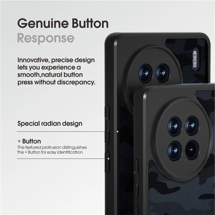 IBMRS For vivo X90 Pro+ 5G Case Drop-proof TPU+PC Phone Protective Shell