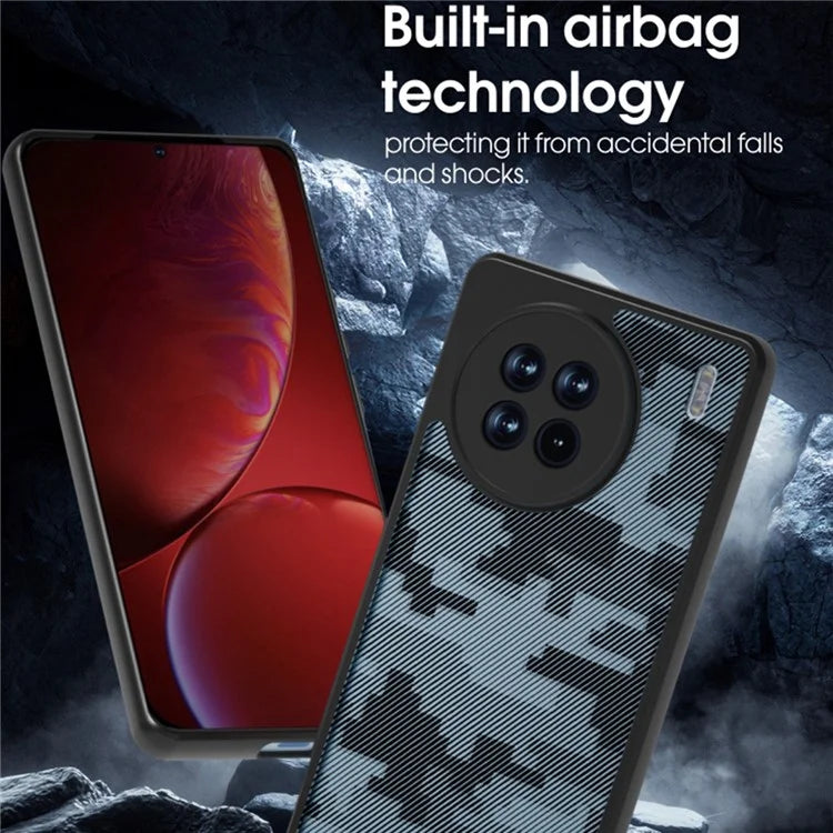 IBMRS For vivo X90 5G Case Airbag Protection TPU+PC Phone Protector