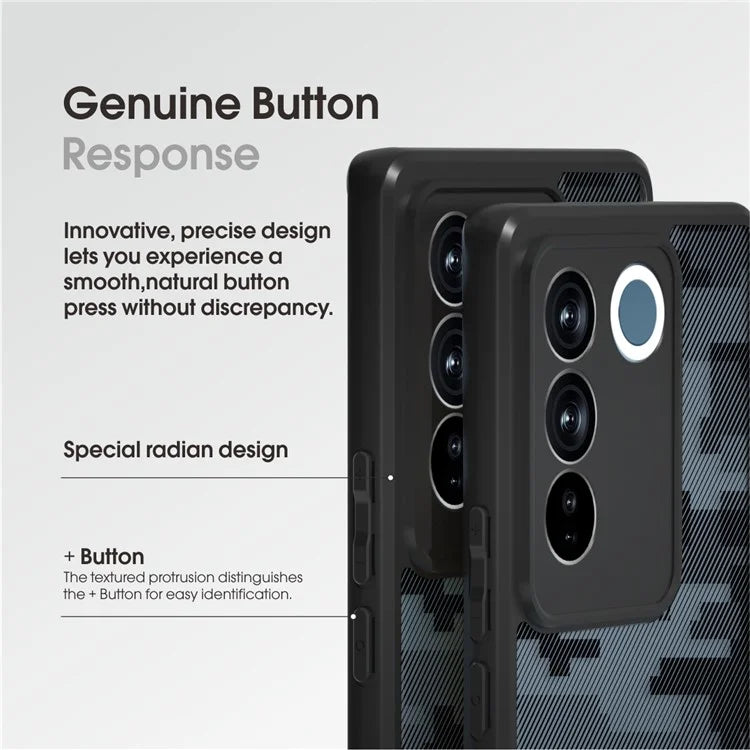 IBMRS For vivo S16 / S16 Pro / V27 5G / V27 Pro 5G Phone Case TPU+PC Hybrid Non-Slip Cover