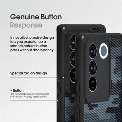 IBMRS For vivo S16 / S16 Pro / V27 5G / V27 Pro 5G Phone Case TPU+PC Hybrid Non-Slip Cover