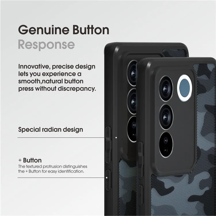 IBMRS For vivo S16 / S16 Pro / V27 5G / V27 Pro 5G Phone Case TPU+PC Hybrid Non-Slip Cover