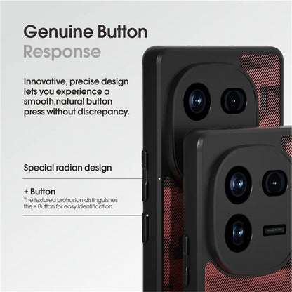 IBMRS For vivo iQOO 12 Pro 5G Case Airbag Protection Precise Lens Cutout Back Shell