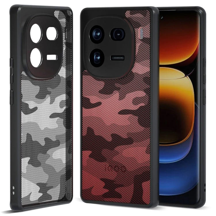 IBMRS For vivo iQOO 12 Pro 5G Case Airbag Protection Precise Lens Cutout Back Shell