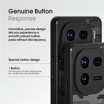 IBMRS For vivo iQOO 12 5G Cell Phone Cases TPU+PC Scratch-proof Shell