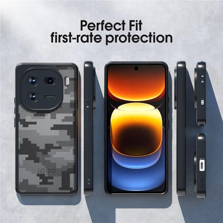 IBMRS For vivo iQOO 12 5G Cell Phone Cases TPU+PC Scratch-proof Shell