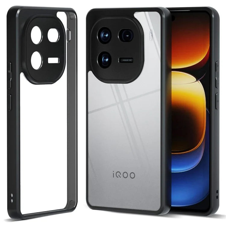 IBMRS For vivo iQOO 12 5G Cell Phone Cases TPU+PC Scratch-proof Shell
