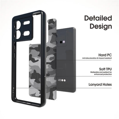 IBMRS For vivo iQOO Neo8 5G / Neo8 Pro 5G Back Case Precise Cutout Camera Protection Phone Shell