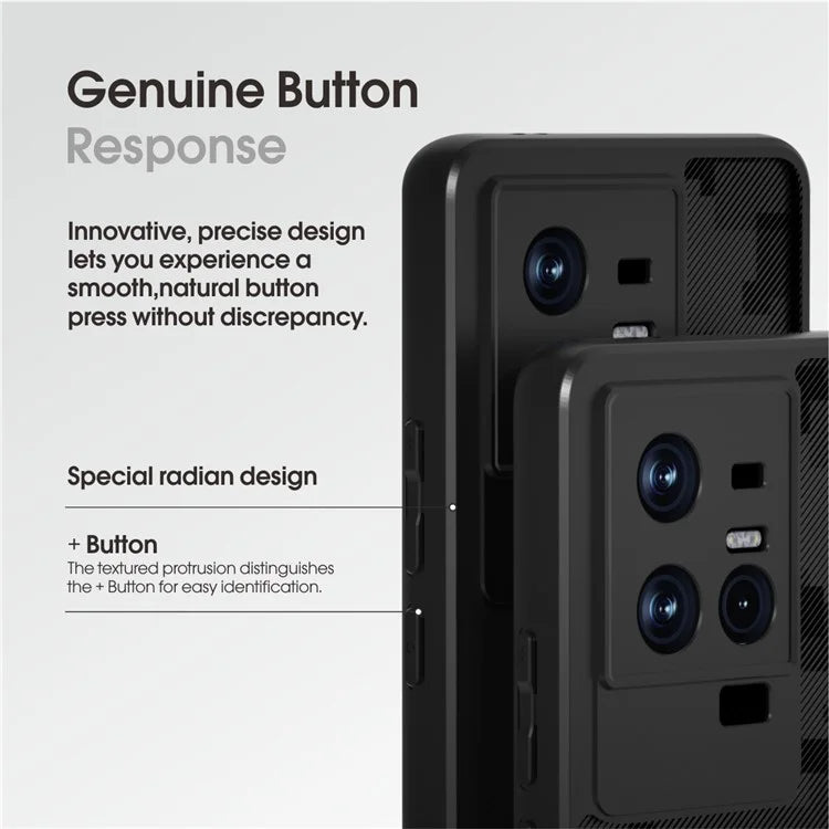 IBMRS For vivo iQOO 11 5G / 11S 5G Case Scratch Resistant Airbag Technology Phone Cover