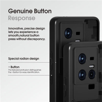 IBMRS For vivo iQOO 11 5G / 11S 5G Case Scratch Resistant Airbag Technology Phone Cover