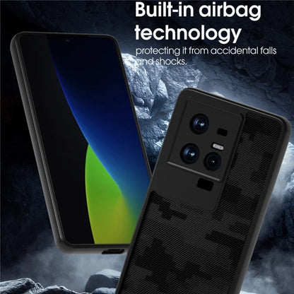 IBMRS For vivo iQOO 11 5G / 11S 5G Case Scratch Resistant Airbag Technology Phone Cover