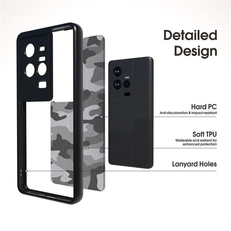 IBMRS For vivo iQOO 11 5G / 11S 5G Case Scratch Resistant Airbag Technology Phone Cover