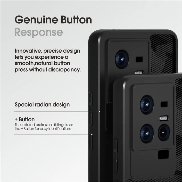 IBMRS For vivo iQOO 11 5G / 11S 5G Case Scratch Resistant Airbag Technology Phone Cover