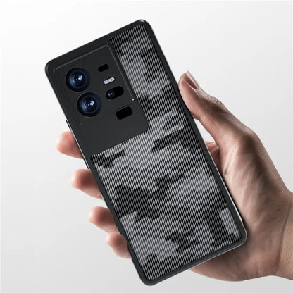 IBMRS For vivo iQOO 11 Pro 5G Case Impact Protection TPU+PC Phone Cover