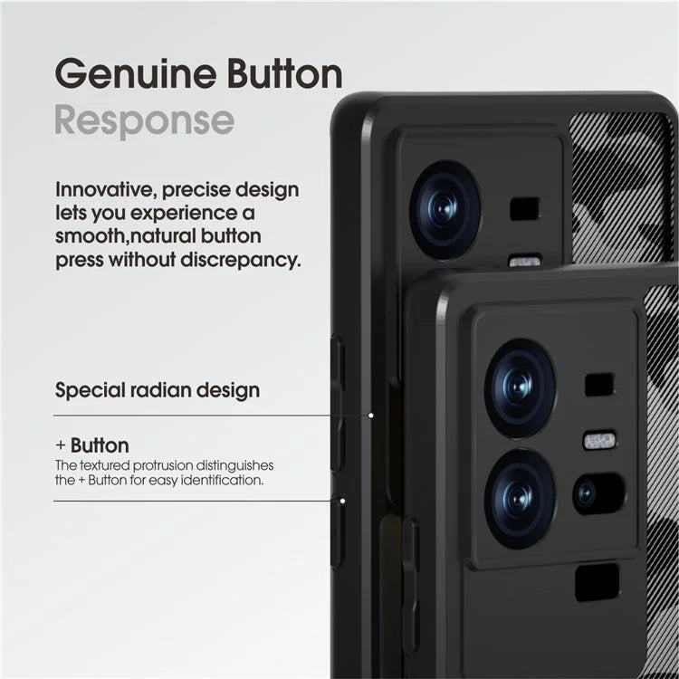 IBMRS For vivo iQOO 11 Pro 5G Case Impact Protection TPU+PC Phone Cover