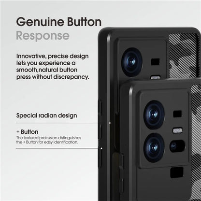 IBMRS For vivo iQOO 11 Pro 5G Case Impact Protection TPU+PC Phone Cover