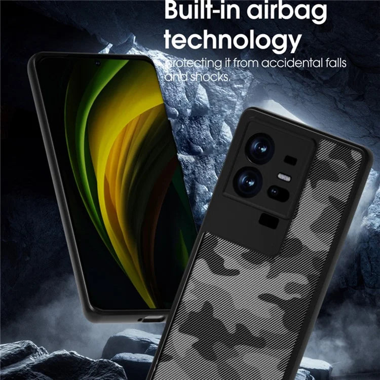 IBMRS For vivo iQOO 11 Pro 5G Case Impact Protection TPU+PC Phone Cover