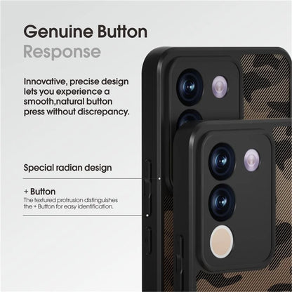 IBMRS Phone Case for vivo V29e (Global) 5G / Y200 4G Shell TPU+PC Scratch-proof Cover