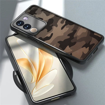 IBMRS Phone Case for vivo V29e (Global) 5G / Y200 4G Shell TPU+PC Scratch-proof Cover