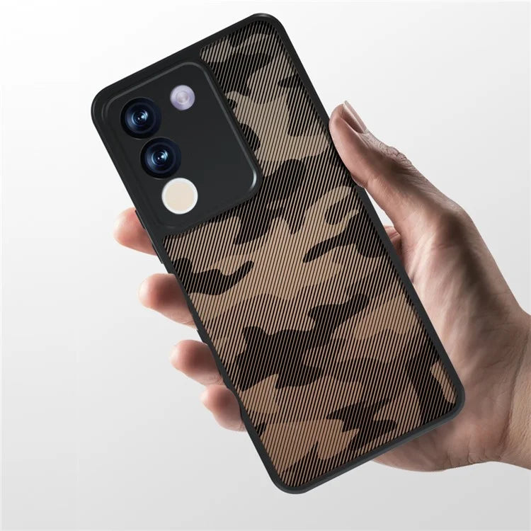 IBMRS Phone Case for vivo V29e (Global) 5G / Y200 4G Shell TPU+PC Scratch-proof Cover