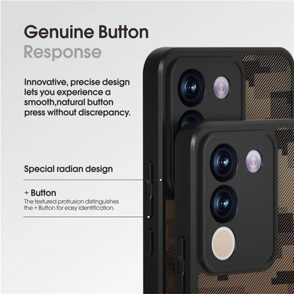 IBMRS Phone Case for vivo V29e (Global) 5G / Y200 4G Shell TPU+PC Scratch-proof Cover