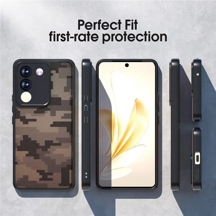 IBMRS Phone Case for vivo V29e (Global) 5G / Y200 4G Shell TPU+PC Scratch-proof Cover