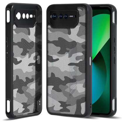 IBMRS For Asus ROG Phone 6 5G / Phone 6 Pro 5G / Phone 6D 5G Case Hard PC Back+Soft TPU Frame Protective Cover