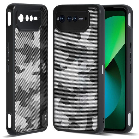 IBMRS For Asus ROG Phone 6 5G / Phone 6 Pro 5G / Phone 6D 5G Case Hard PC Back+Soft TPU Frame Protective Cover