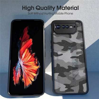IBMRS For Asus ROG Phone 6 5G / Phone 6 Pro 5G / Phone 6D 5G Case Hard PC Back+Soft TPU Frame Protective Cover