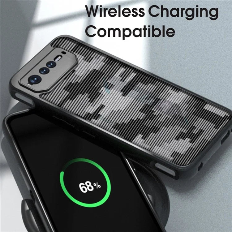 IBMRS For Asus ROG Phone 6 5G / Phone 6 Pro 5G / Phone 6D 5G Case Hard PC Back+Soft TPU Frame Protective Cover