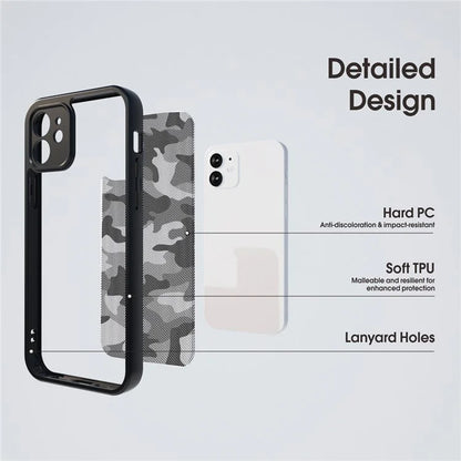 IBMRS Dorp Protection Cover for iPhone 11 Cases TPU+PC Cell Phone Shell