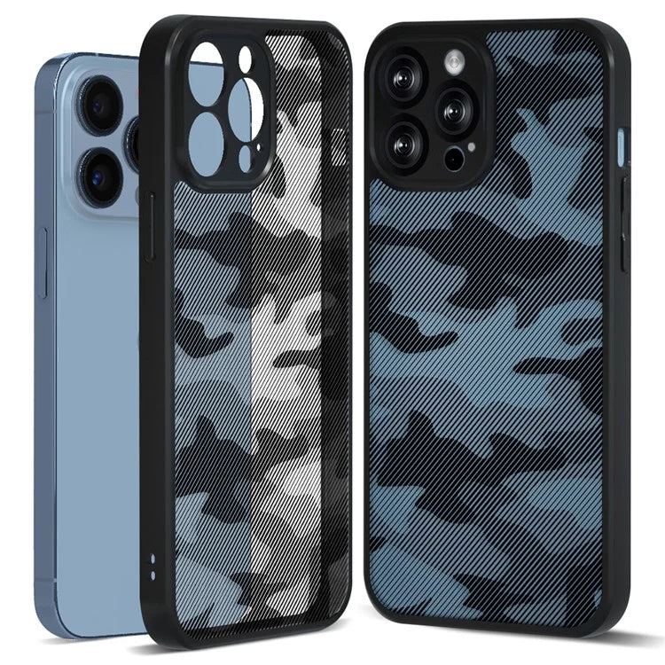 IBMRS For iPhone 12 Pro Max Case TPU+PC Hybrid Shockproof Phone Cover Non-Slip