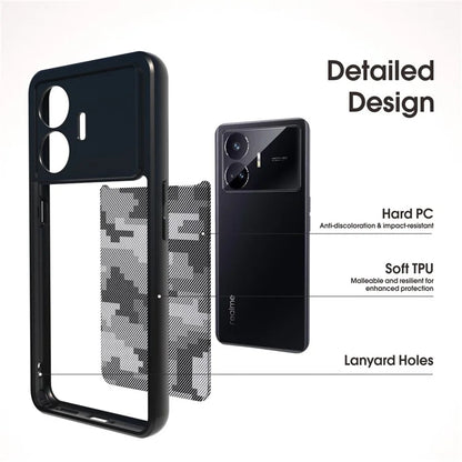 IBMRS For Realme GT Neo 5 5G / GT Neo5 SE 5G Case Hard PC Soft TPU Phone Guard Cover