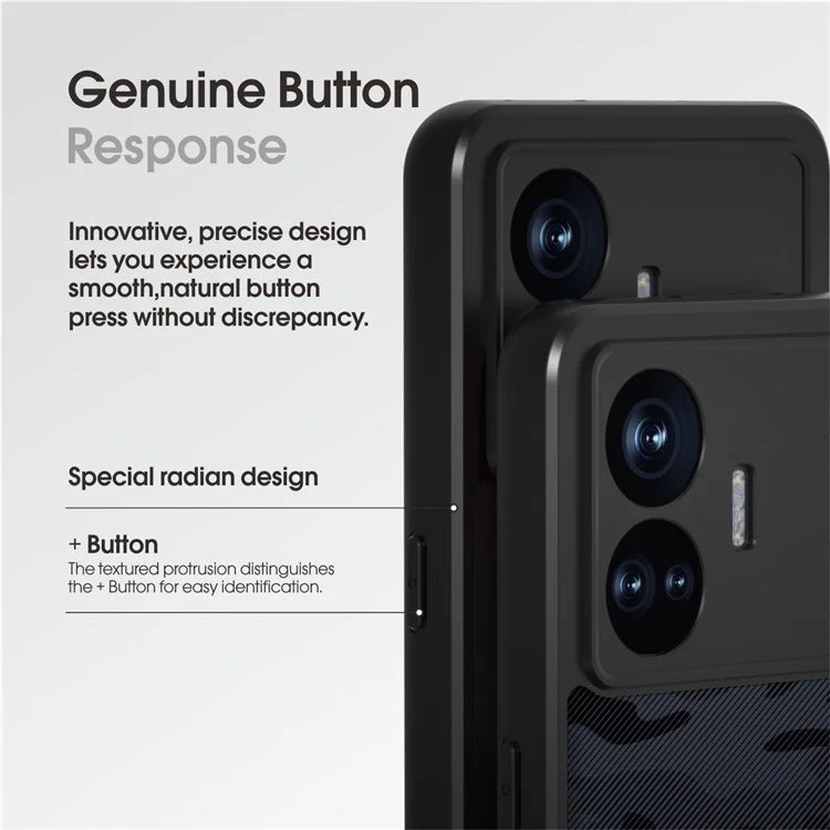 IBMRS For Realme GT Neo 5 5G / GT Neo5 SE 5G Case Hard PC Soft TPU Phone Guard Cover