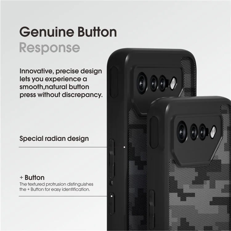 IBMRS For Asus ROG Phone 7 5G Cases Anti-Scratch TPU+PC Phone Cover Shell