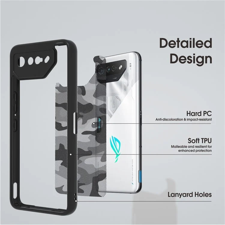 IBMRS For Asus ROG Phone 7 5G Cases Anti-Scratch TPU+PC Phone Cover Shell