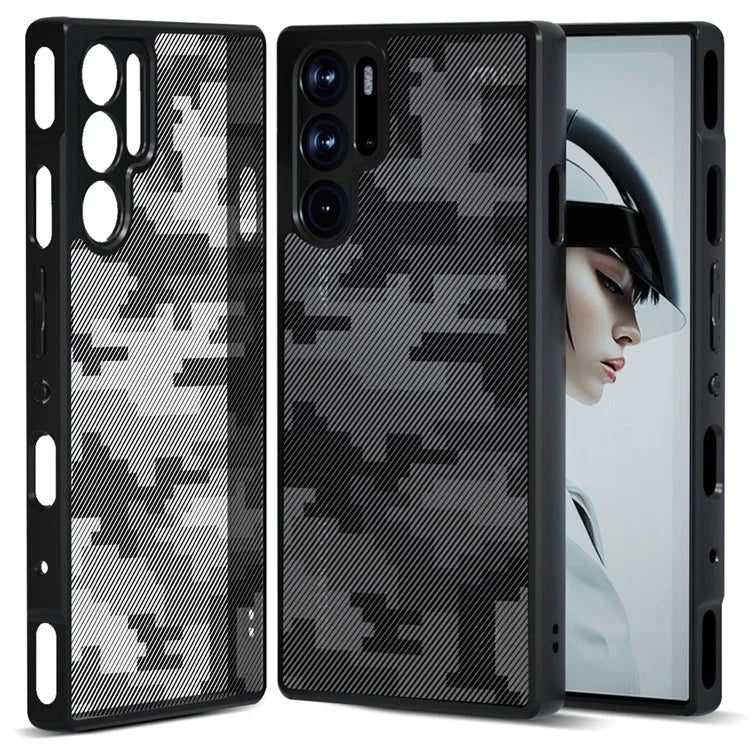 IBMRS Phone Cover for ZTE nubia Red Magic 9 Pro 5G / 9 Pro+ 5G Shockproof Case TPU+PC Phone Shell