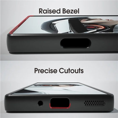 IBMRS Phone Cover for ZTE nubia Red Magic 9 Pro 5G / 9 Pro+ 5G Shockproof Case TPU+PC Phone Shell