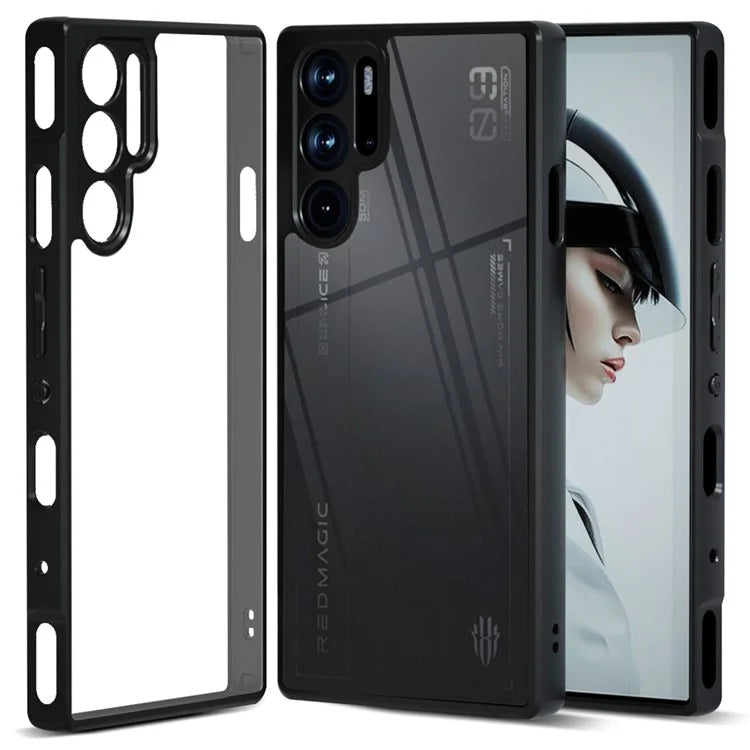 IBMRS Phone Cover for ZTE nubia Red Magic 9 Pro 5G / 9 Pro+ 5G Shockproof Case TPU+PC Phone Shell