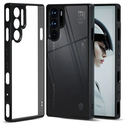 IBMRS Phone Cover for ZTE nubia Red Magic 9 Pro 5G / 9 Pro+ 5G Shockproof Case TPU+PC Phone Shell