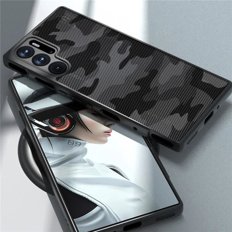 IBMRS Phone Cover for ZTE nubia Red Magic 9 Pro 5G / 9 Pro+ 5G Shockproof Case TPU+PC Phone Shell