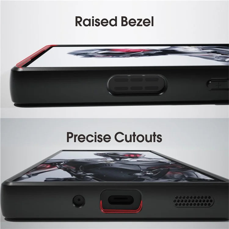 IBMRS For ZTE nubia Red Magic 8S Pro / 8 Pro+ 5G / 8 Pro 5G Cases Slim-Fit TPU+PC Phone Cover