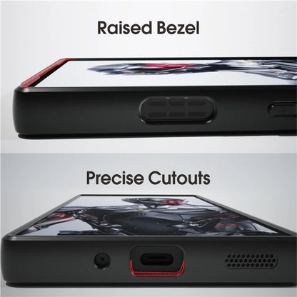 IBMRS For ZTE nubia Red Magic 8S Pro / 8 Pro+ 5G / 8 Pro 5G Cases Slim-Fit TPU+PC Phone Cover