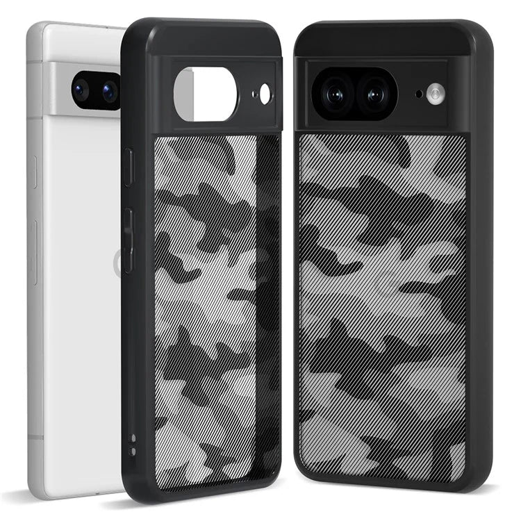 IBMRS For Google Pixel 8a Cell Phone Cover Case Shockproof TPU+PC Phone Shell