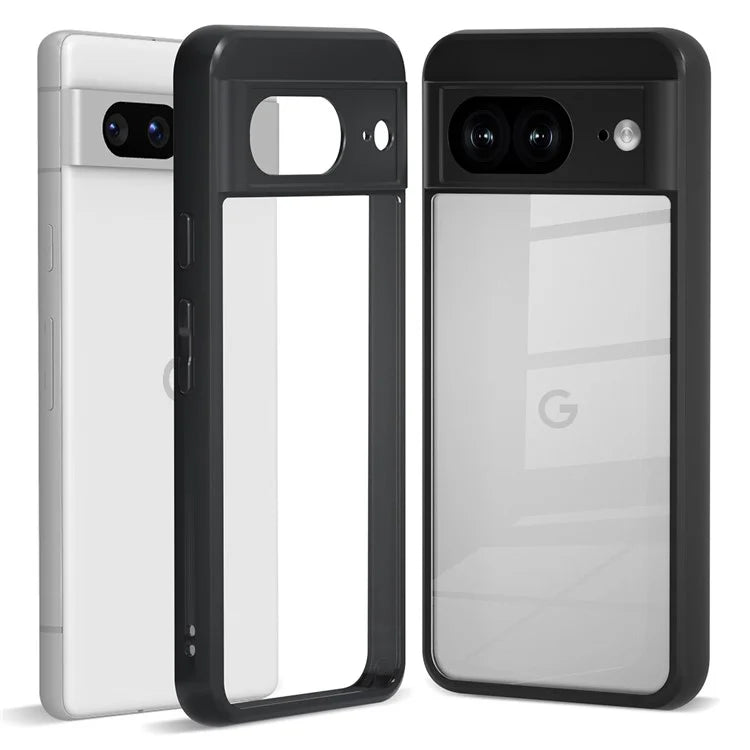 IBMRS For Google Pixel 8a Cell Phone Cover Case Shockproof TPU+PC Phone Shell